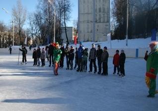 спортивный праздник на катке "Масленица".2013